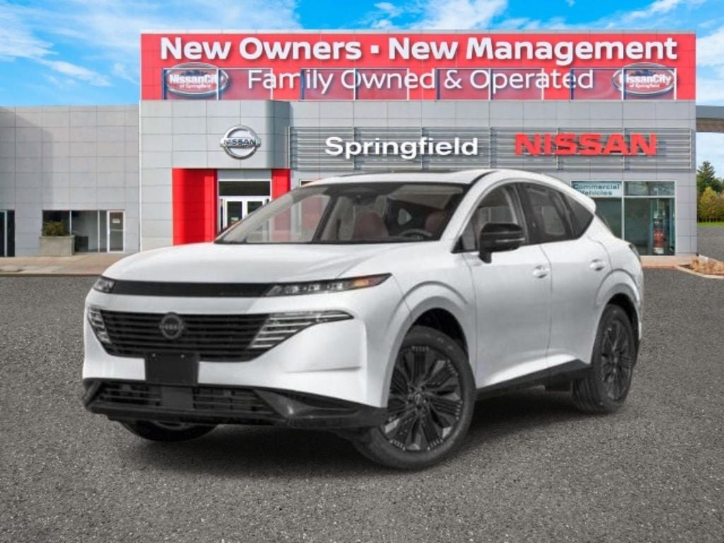 2026 Nissan Murano SL in Everest White Pearl Tricoat — front three-quarter view