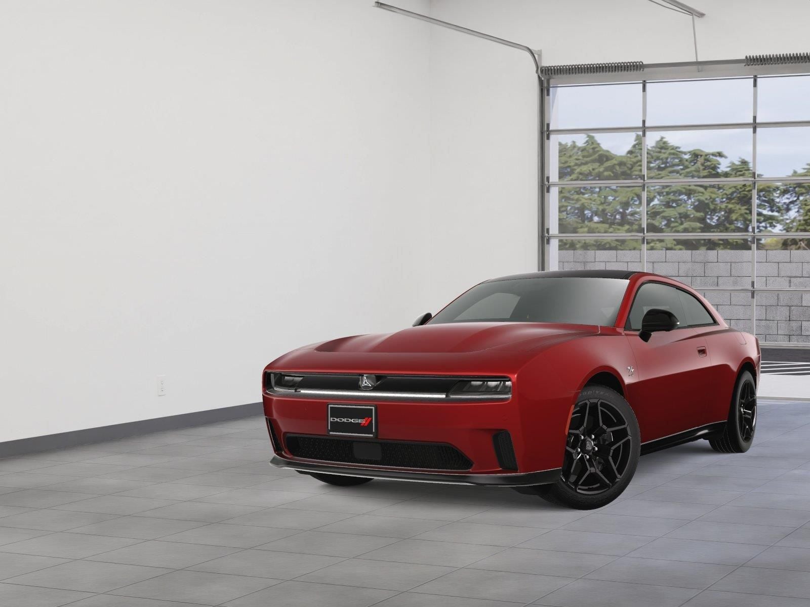 2024 Dodge Charger CHARGER DAYTONA R/T AWD in Redeye Exterior Paint — front three-quarter view